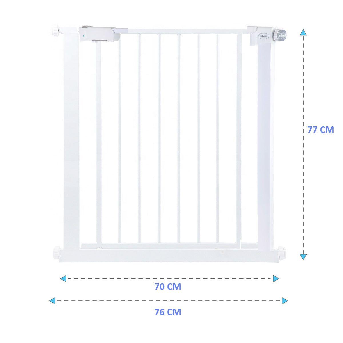 Reja de Seguridad para Puerta Metálica Doo Gate Il Bebesit-4