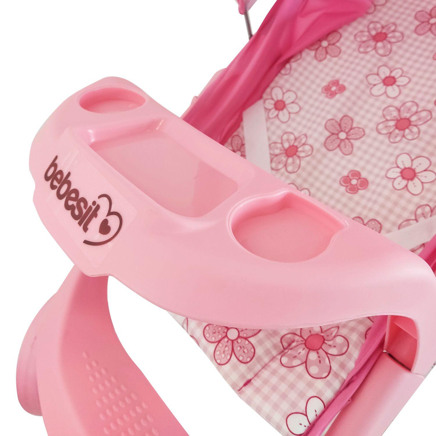 Coche Travel de Juguete para Muñeca Flor Bebesit-4