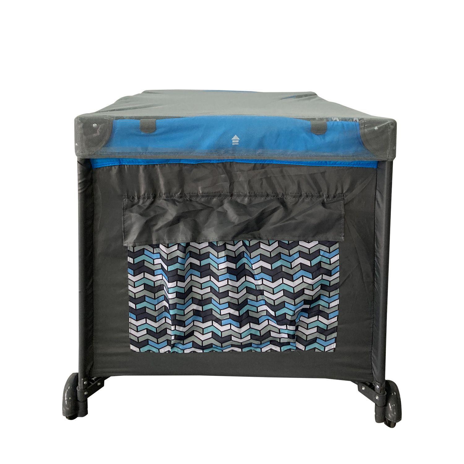 Cuna Pack and Play 6029 Azul Bebesit-2