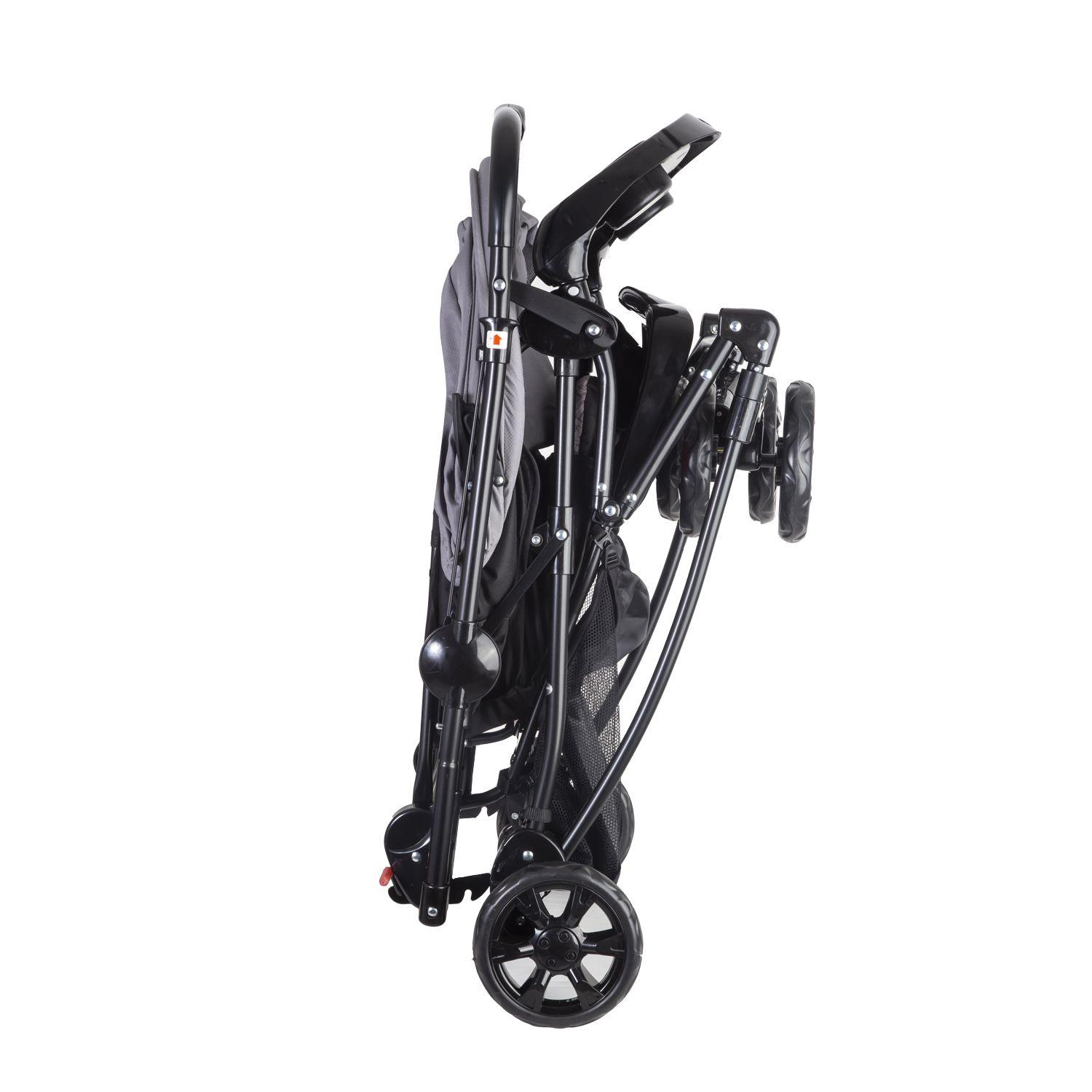 Coche Cuna Balancin SX Gris-5