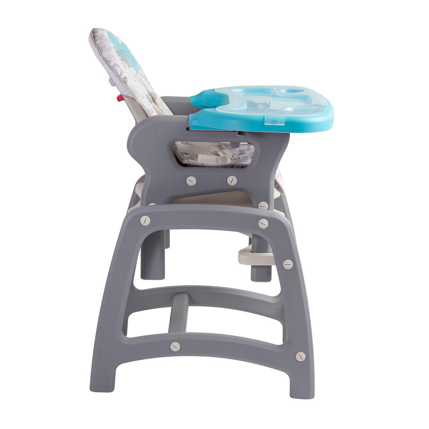 Silla de Comer Kinder SX Azul Bebesit-2