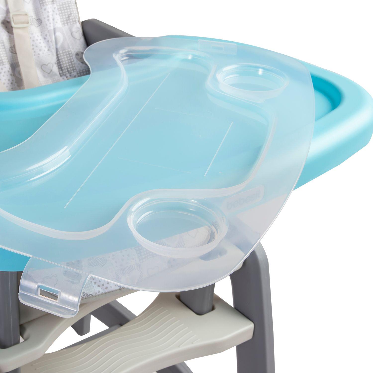 Silla de Comer Kinder SX Azul Bebesit-4