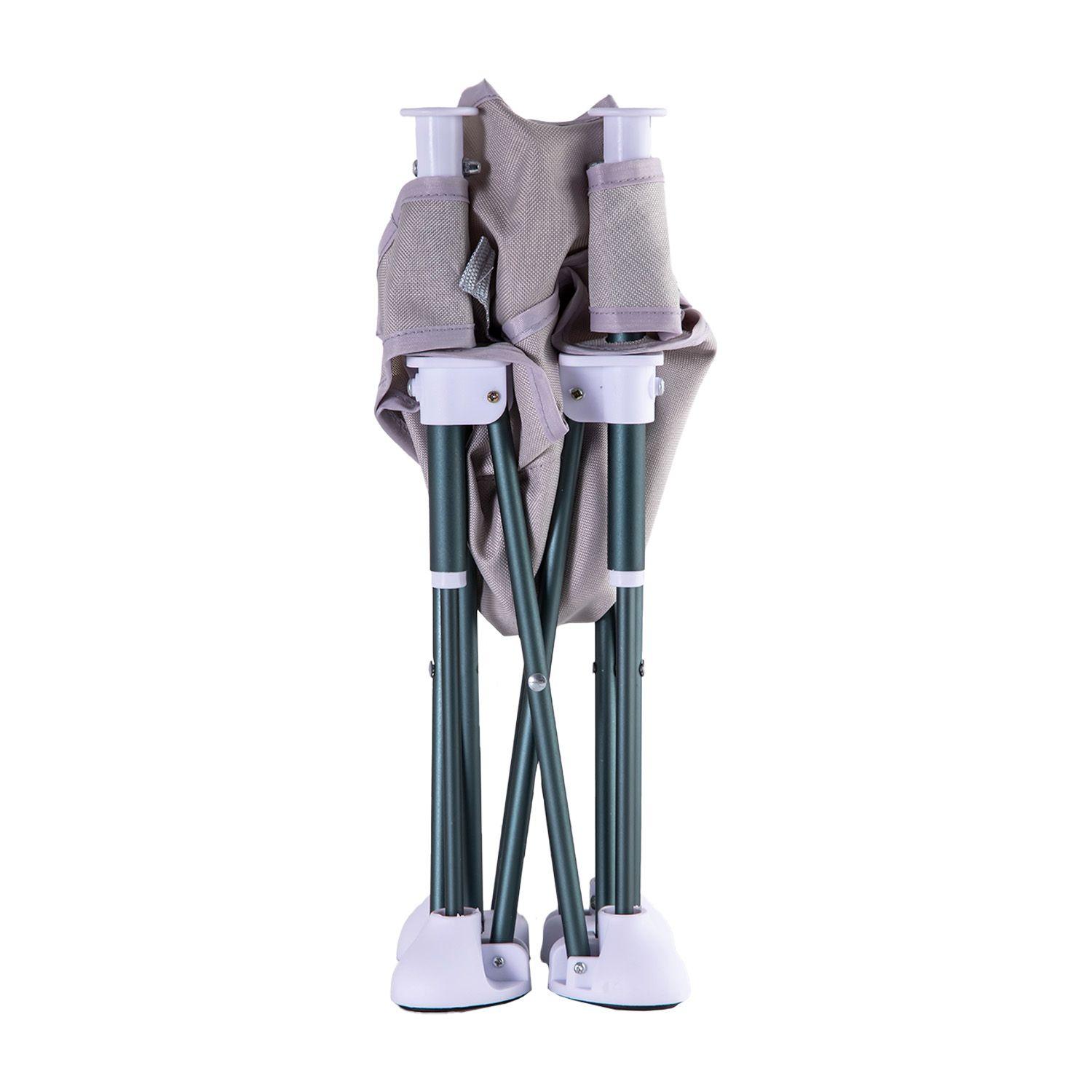 Silla de Comer Plegable Camping XT01 Gris-3