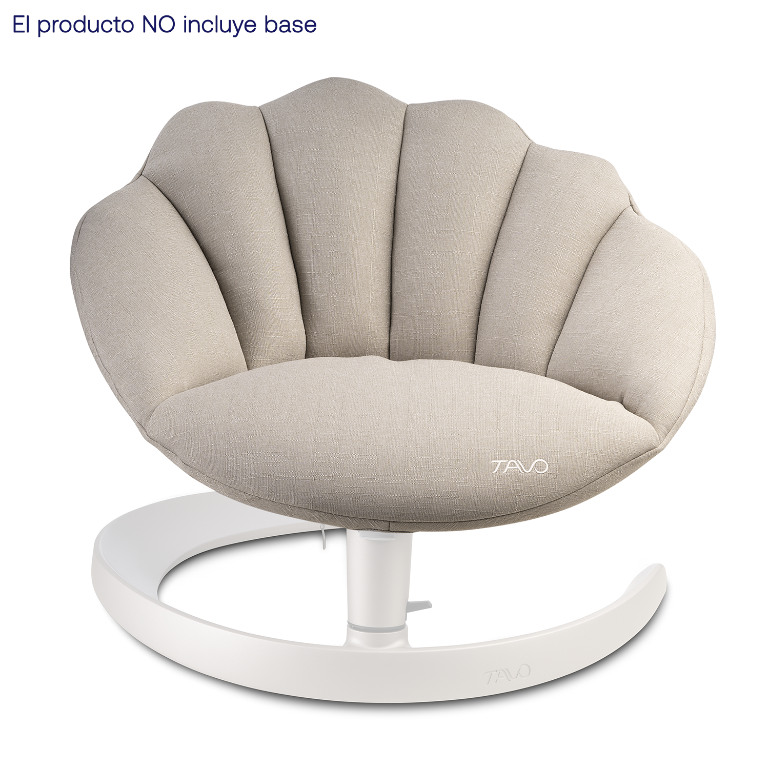 Accesorio Cojín Asiento Shell Fawn-1