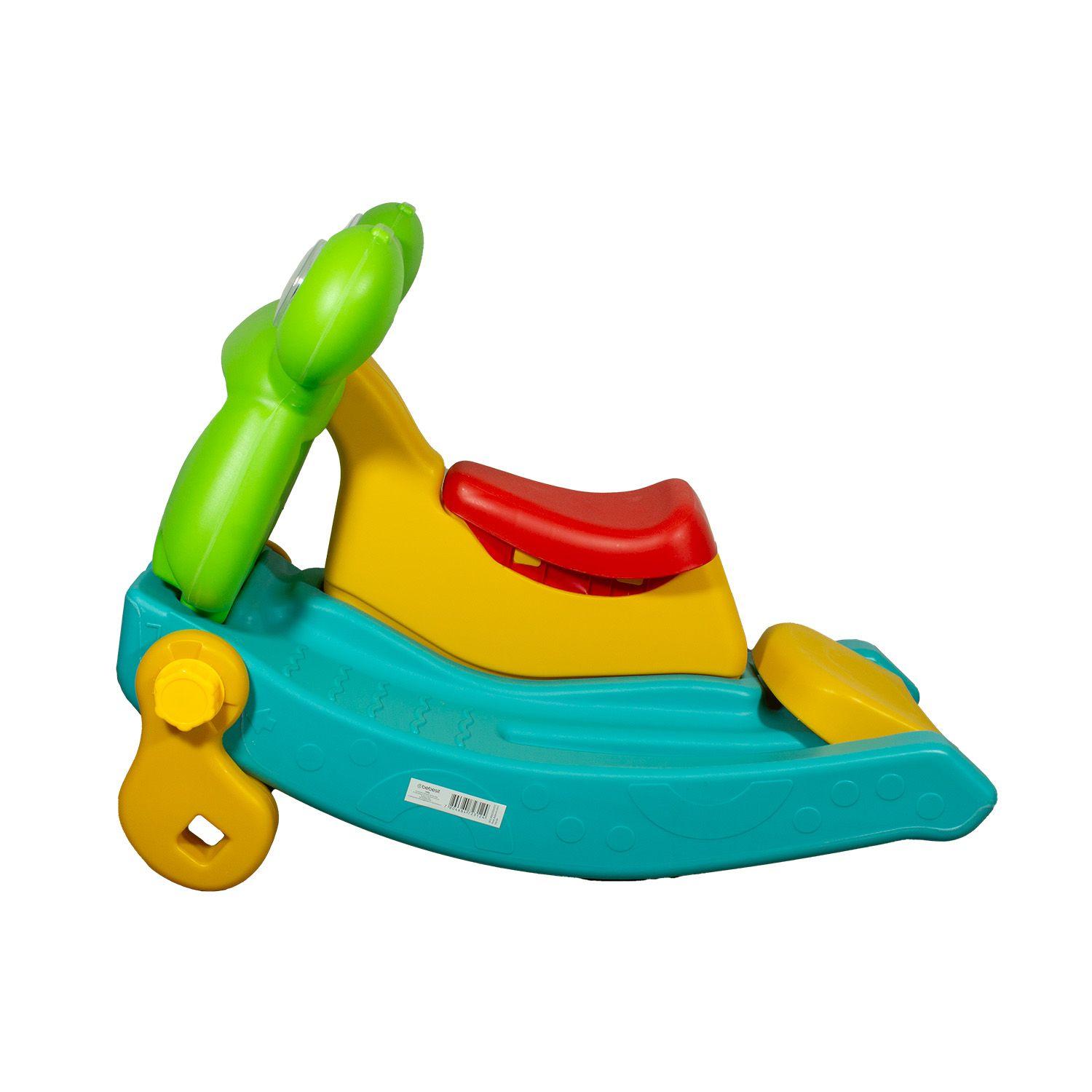 Balancin Resbalin Tobogan  2en1 Verde-3