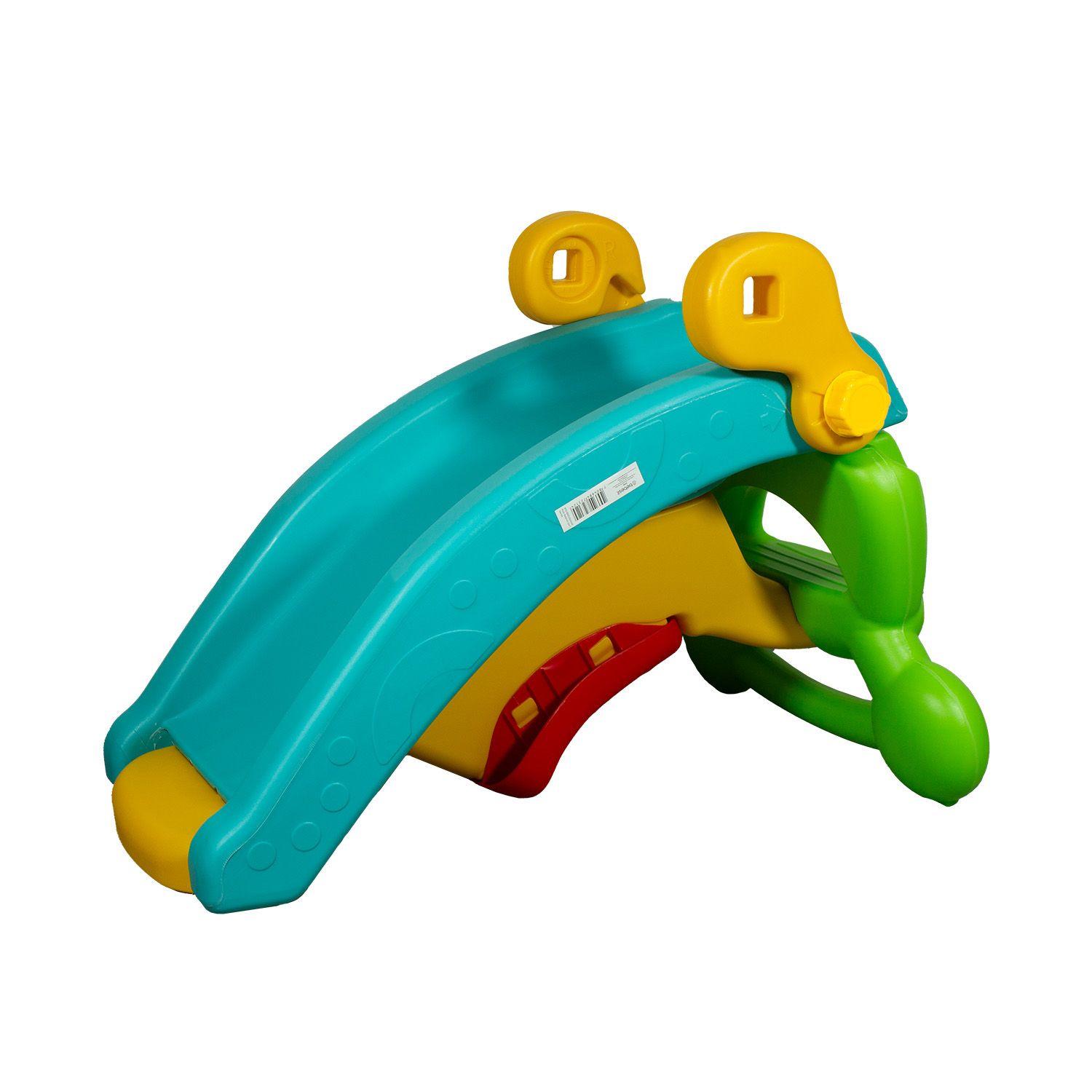 Balancin Resbalin Tobogan  2en1 Verde-5