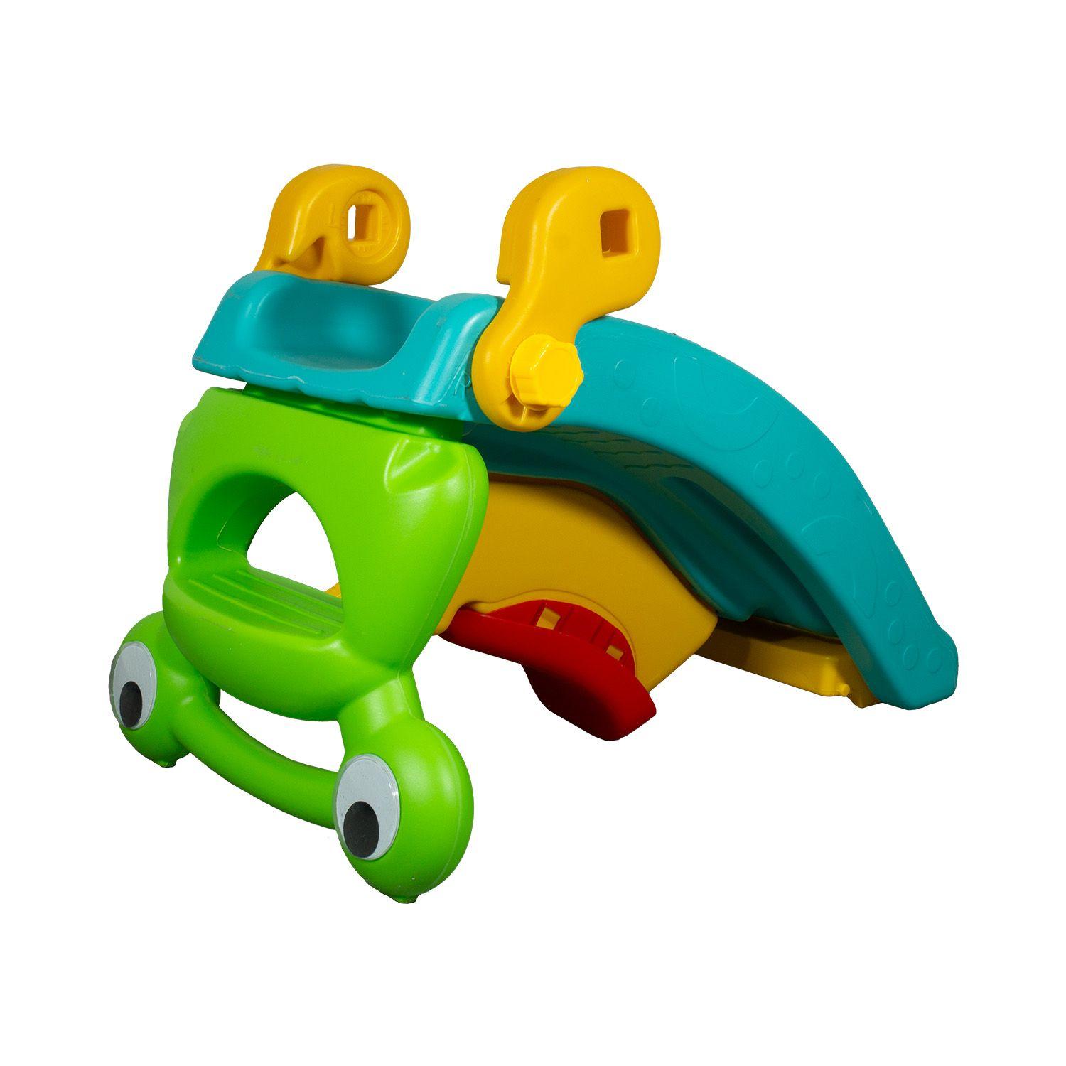 Balancin Resbalin Tobogan  2en1 Verde-7