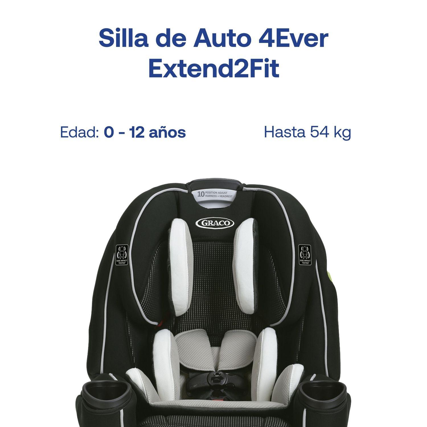 Silla de auto Bebe Graco Convertible 4ever Extend2fit Clove-1