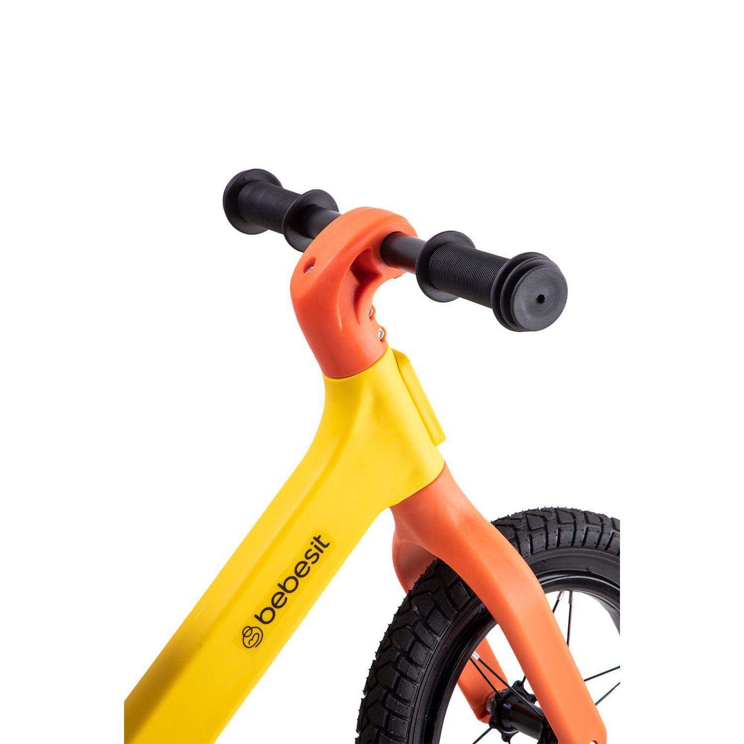 Bicicleta De Equilibrio Aprendizaje Neo Amarillo Bebesit-4