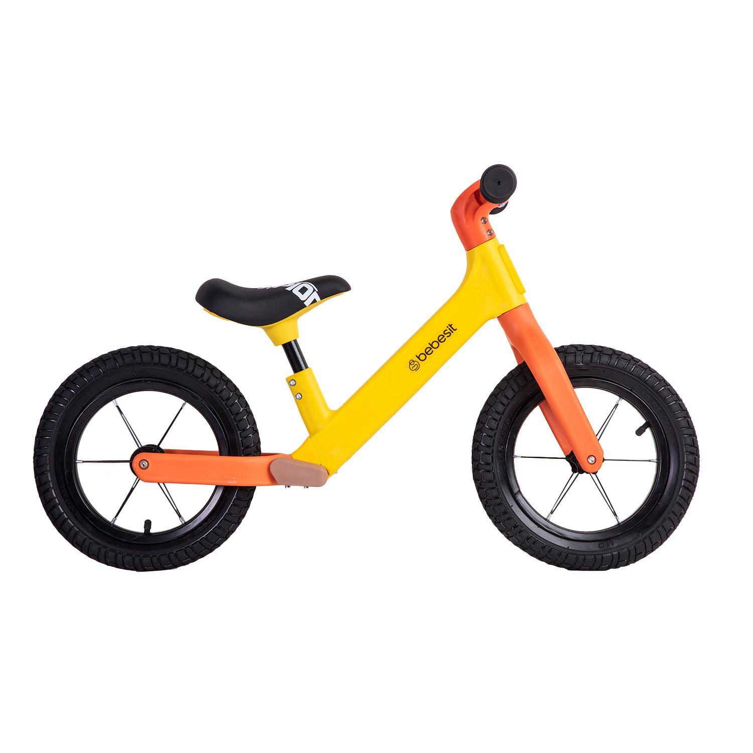 Bicicleta De Equilibrio Aprendizaje Neo Amarillo Bebesit-2