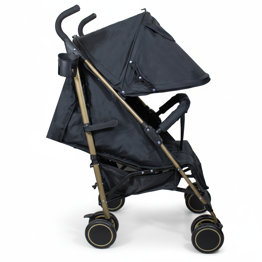 Coche Paragua Khronos Gold Negro-3