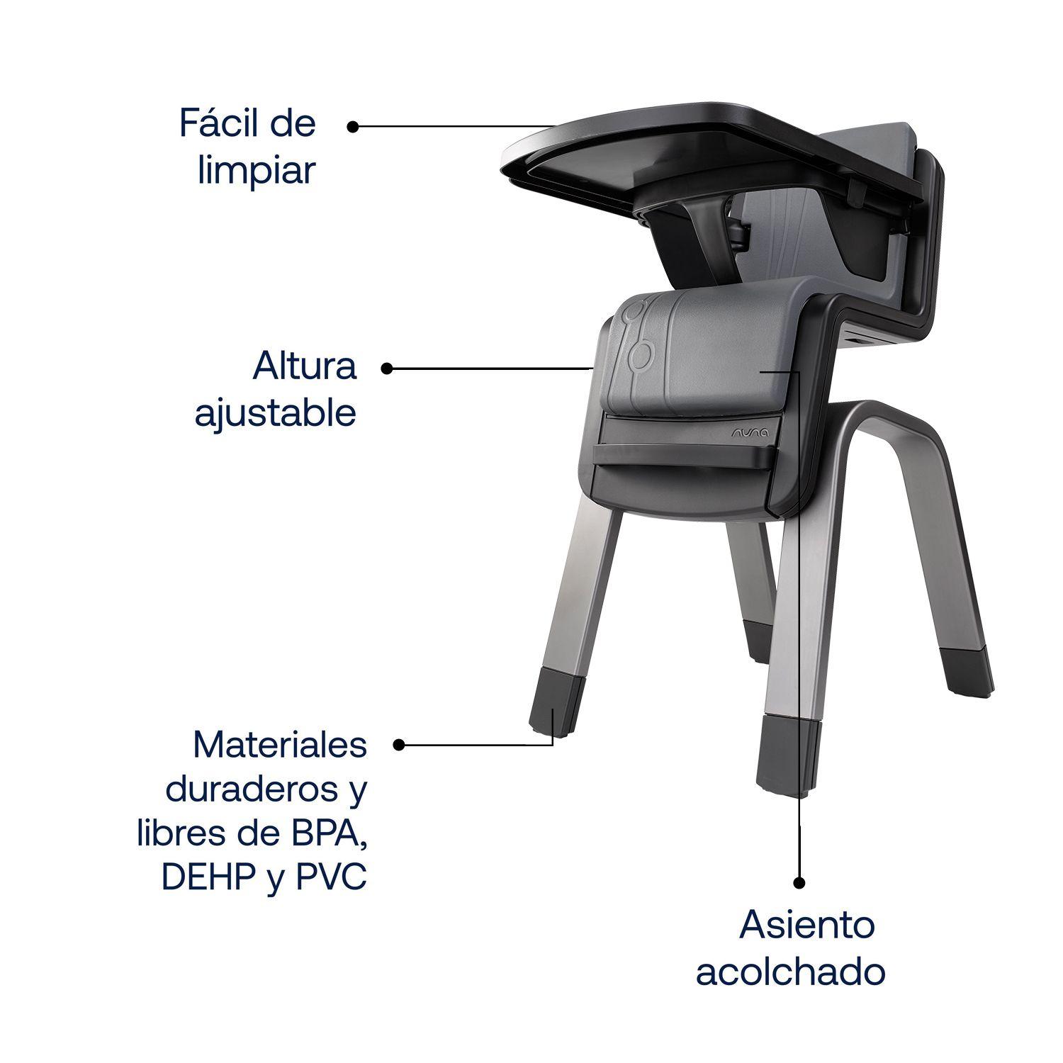 Silla de Comer Zaaz Pewter Nuna-3