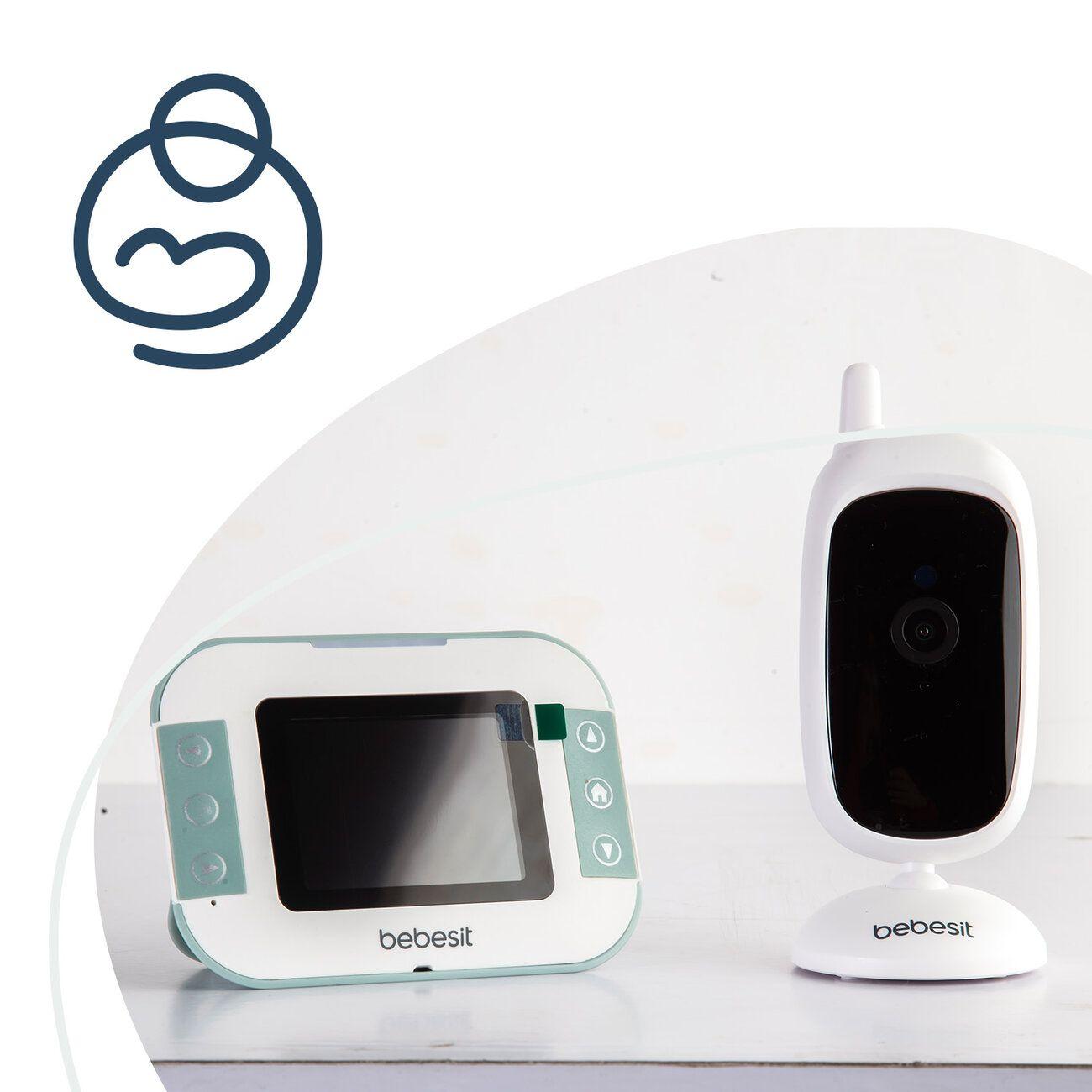 Cámara Monitor Portatil Bebe LCD 2.4 Visión Nocturna Bebesit Bebesit-5