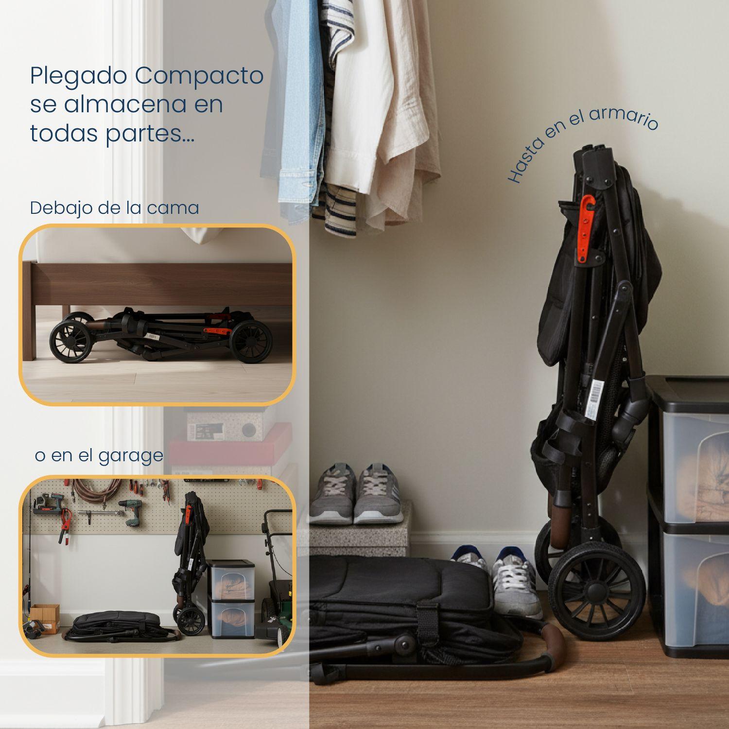 Coche para Mascotas Premium Maine Negro-4