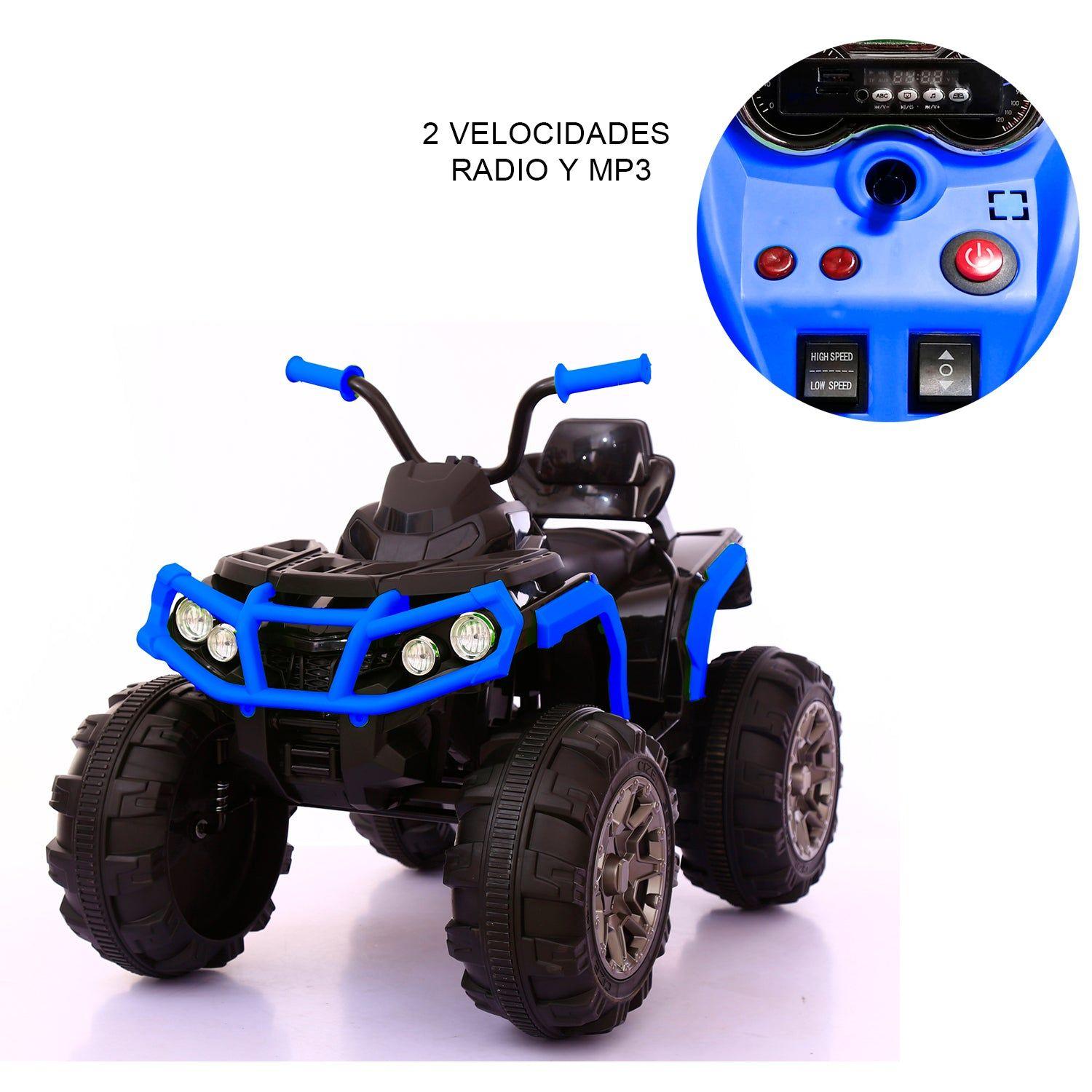 Cuatrimoto a Batería Bebesit NEWQUAD - Azul-6