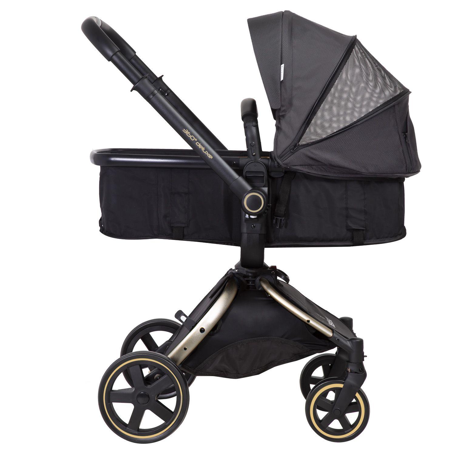 Coche Cuna Travel System Deluxe 360° SX Dorado Bebesit-2