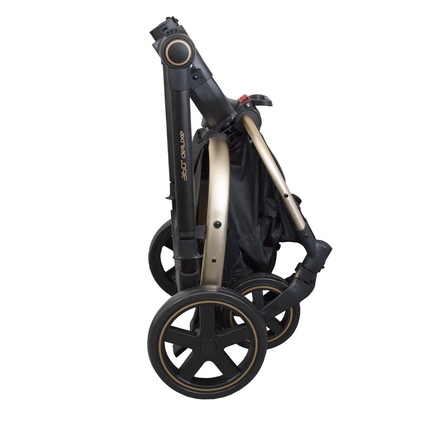 Coche Cuna Travel System Deluxe 360° SX Dorado Bebesit-4