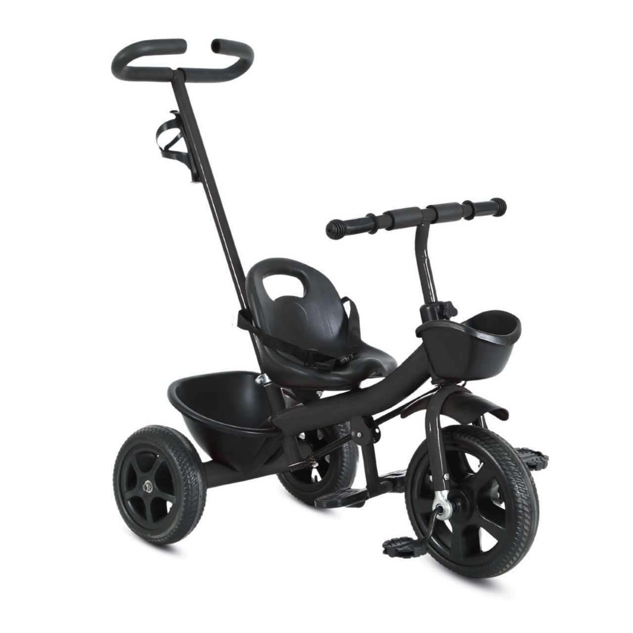 Triciclo Multisteps Niños Niñas Infantil Negro-0