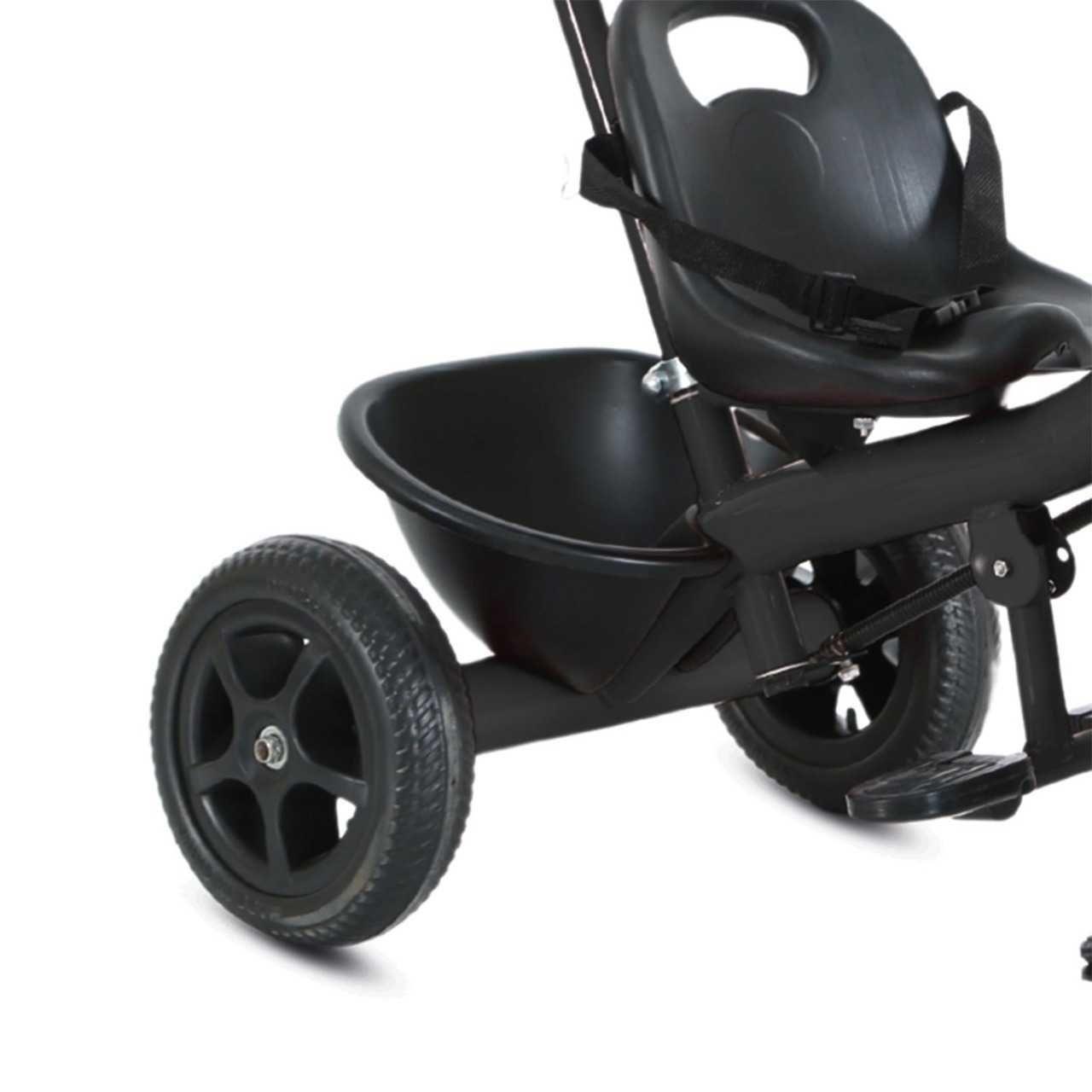 Triciclo Multisteps Niños Niñas Infantil Negro-2