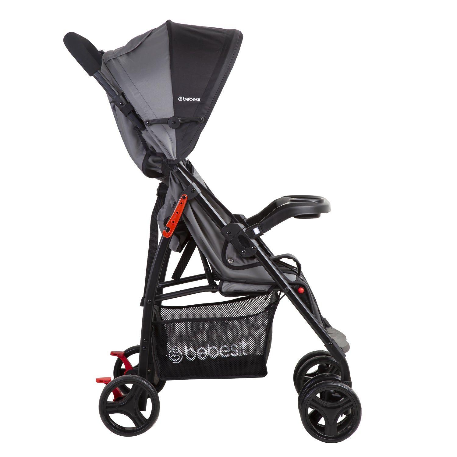 Coche Travel System Summer Gris-3