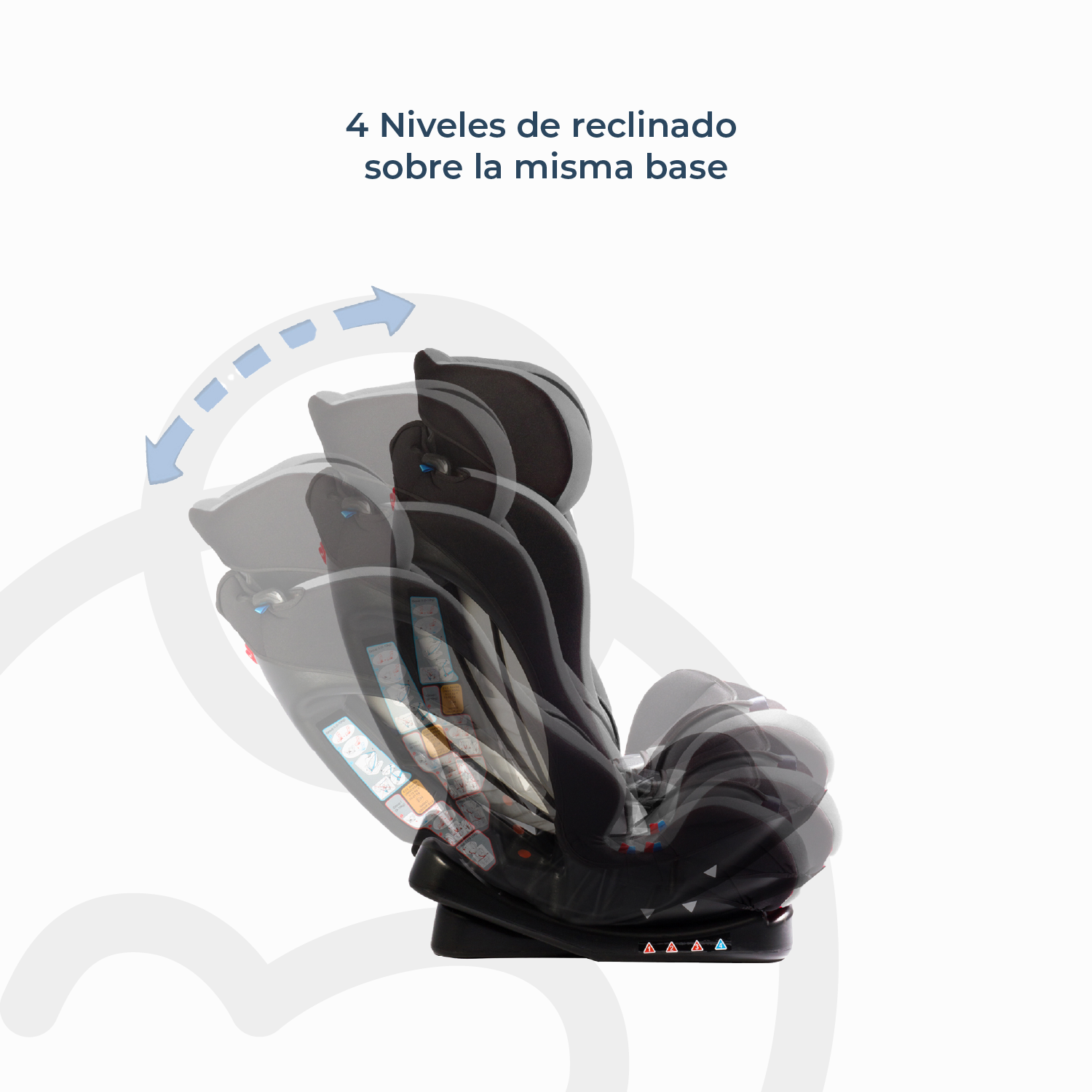 Silla de Auto Bebesit Orbit Gris-5