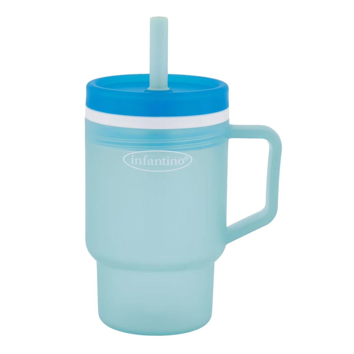Vaso Antiderrame con Bombilla My1st Tumbler 266ml Moody Blue-0