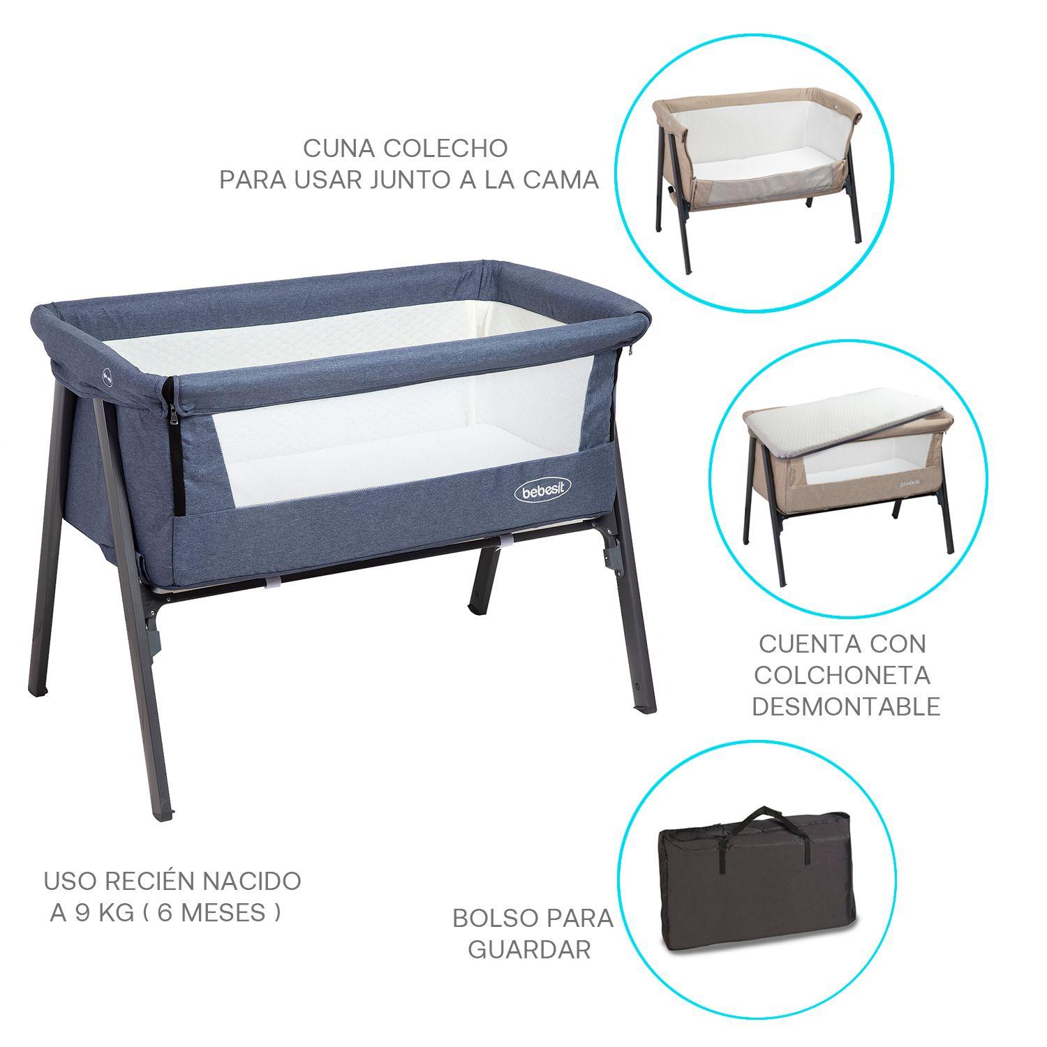 Cuna Easy Colecho Blue-5
