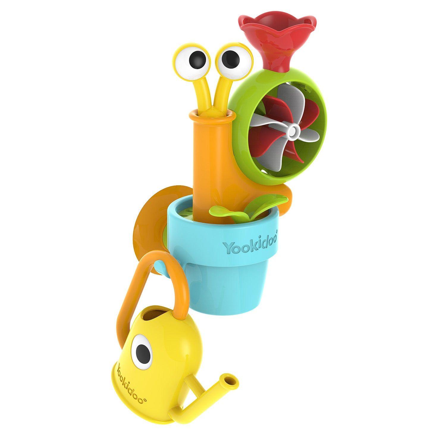 Juego de Baño Caracol de Agua Infantil Bebé Niño Niña Tina Yookidoo-2
