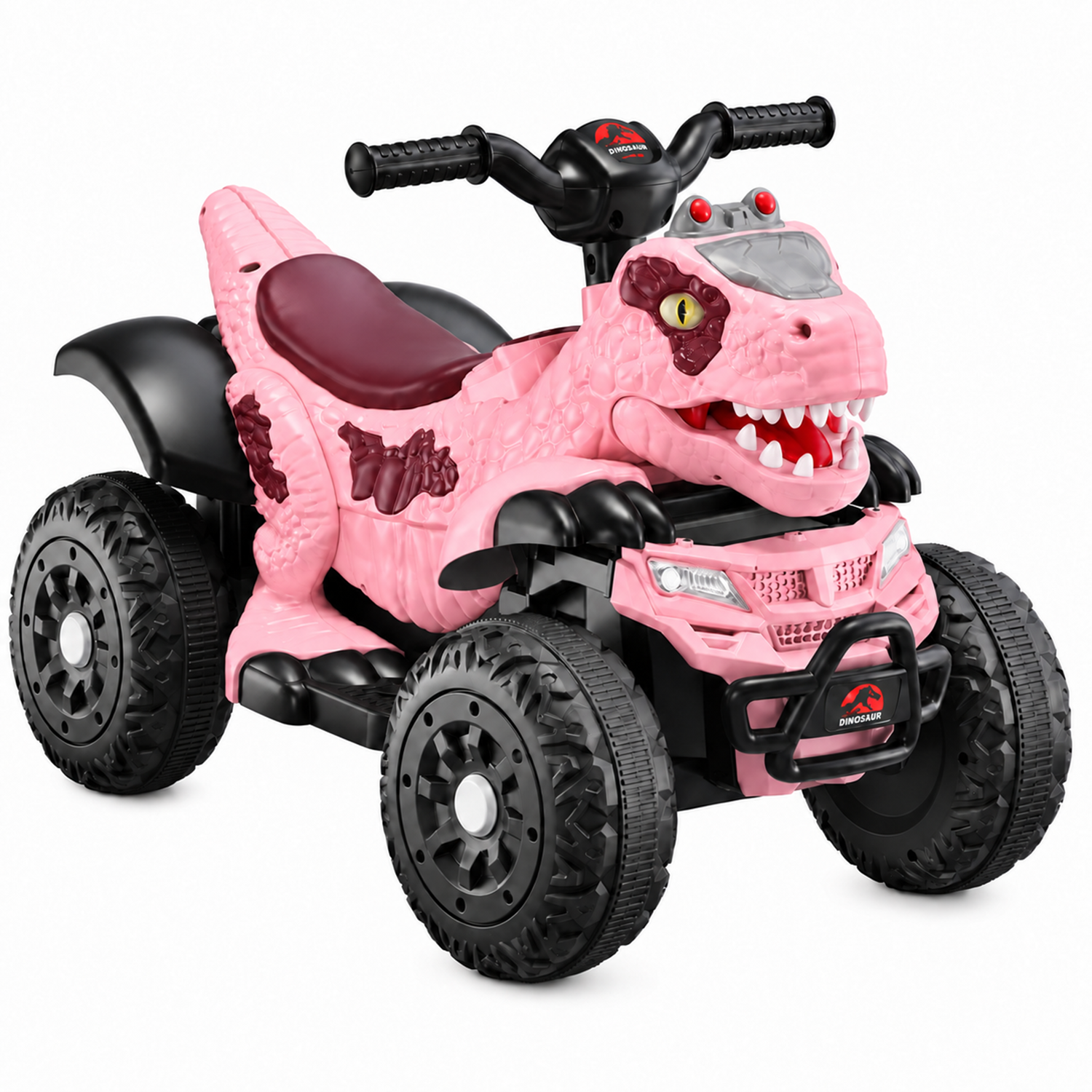 Moto a Batería Infantil 4Dino Adventure Rosado-0