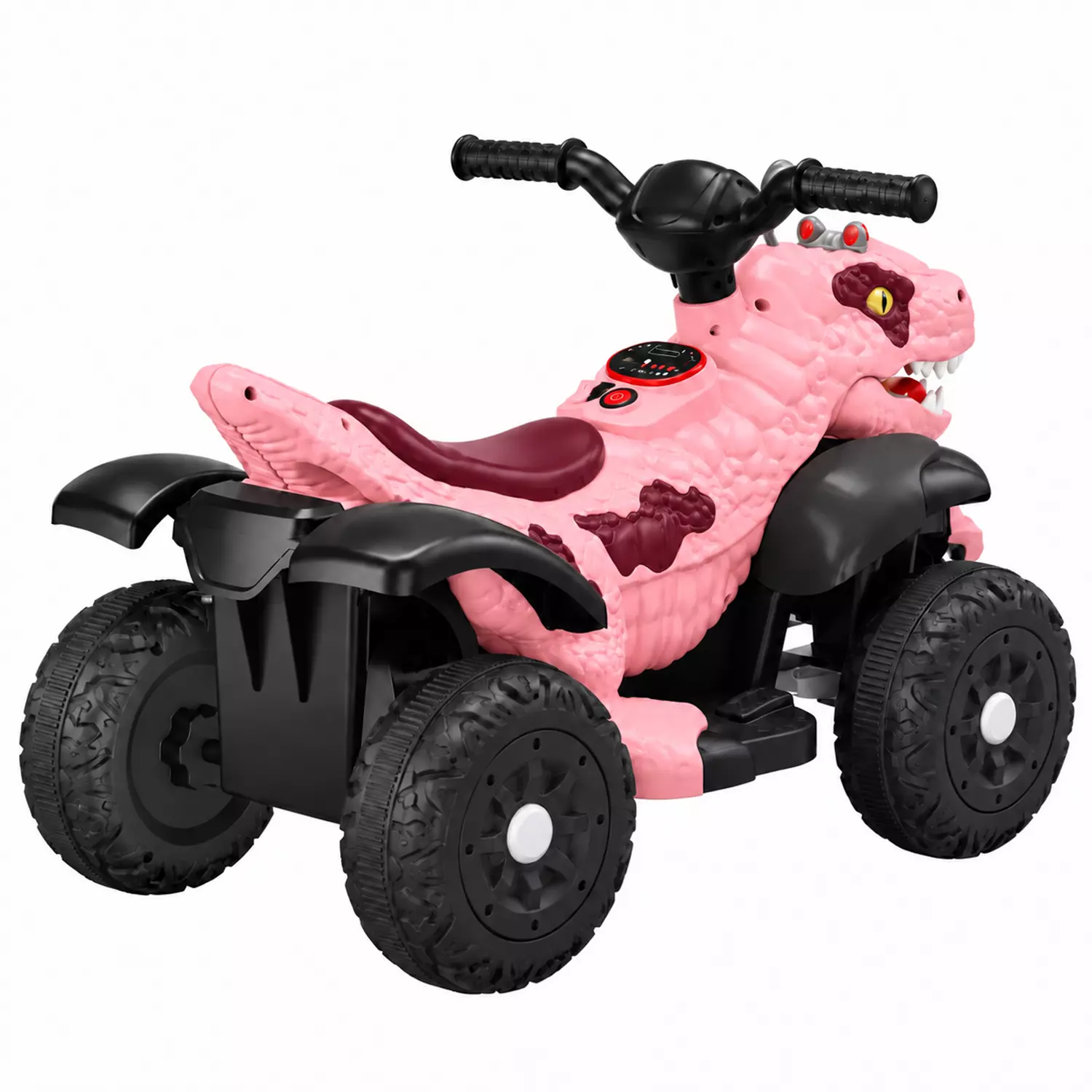Moto a Batería Infantil 4Dino Adventure Rosado-3