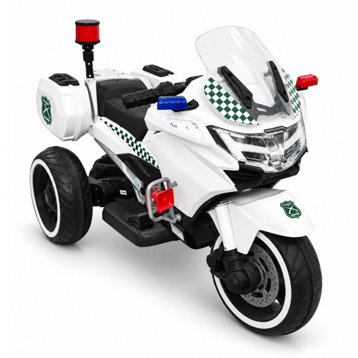 Moto a Batería Infantil Carabinero-0