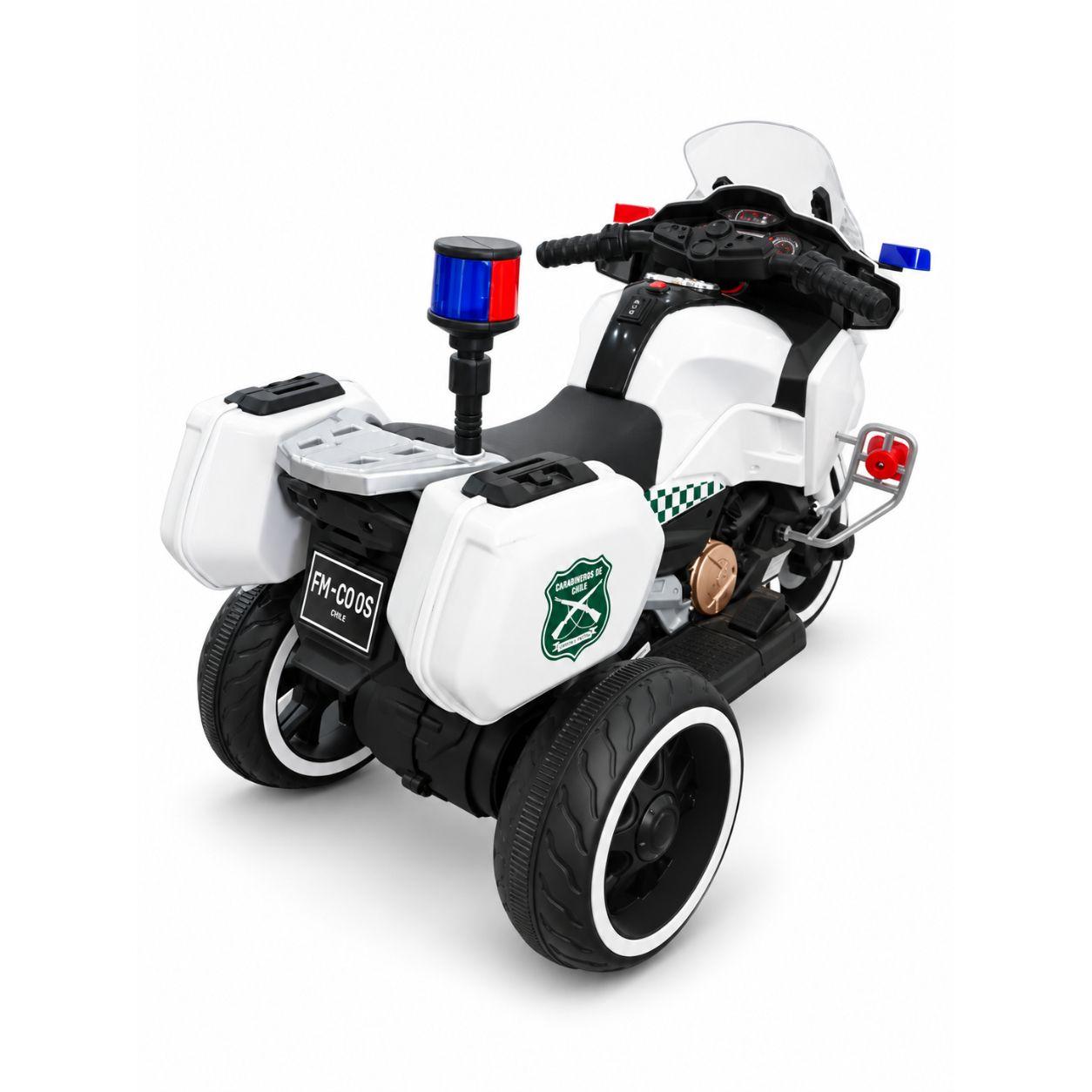 Moto a Batería Infantil Carabinero-3
