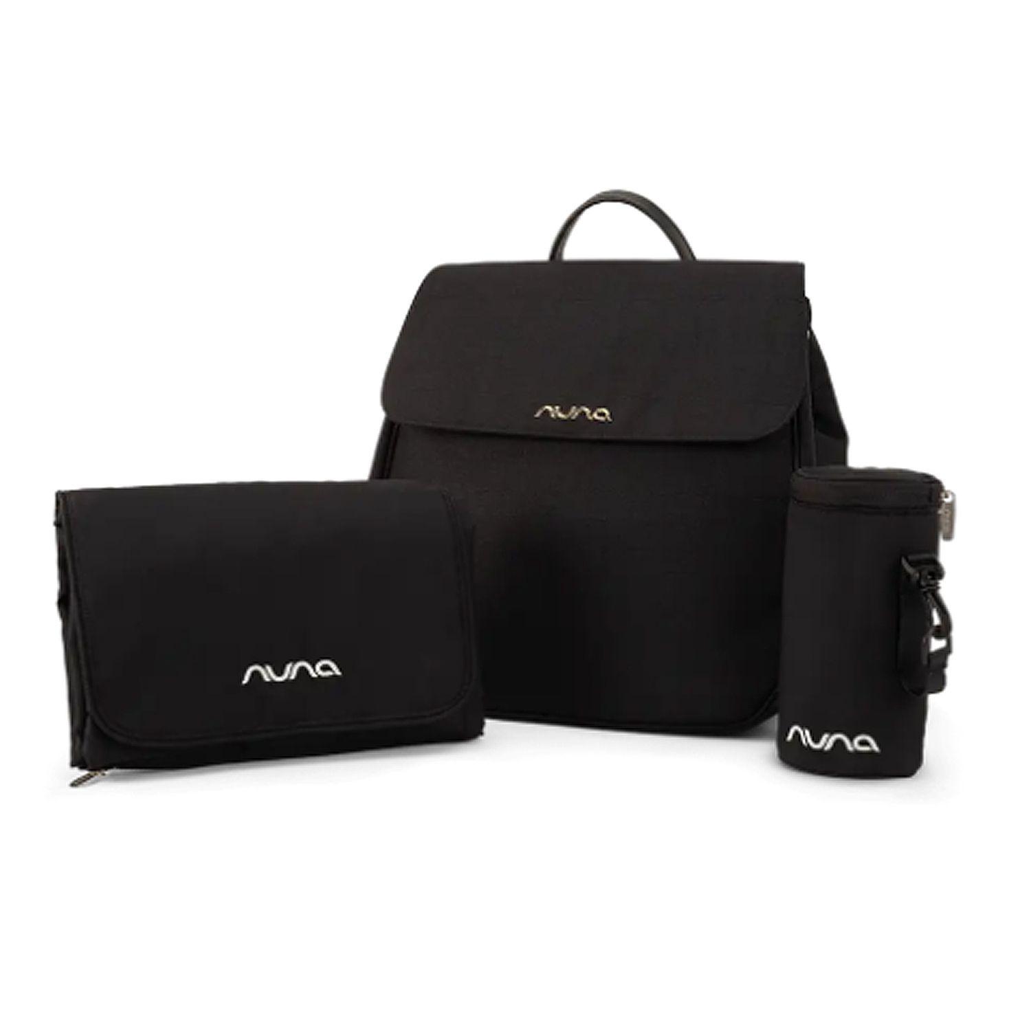 Mochila Maternal Diaper Bag Caviar Nuna-2