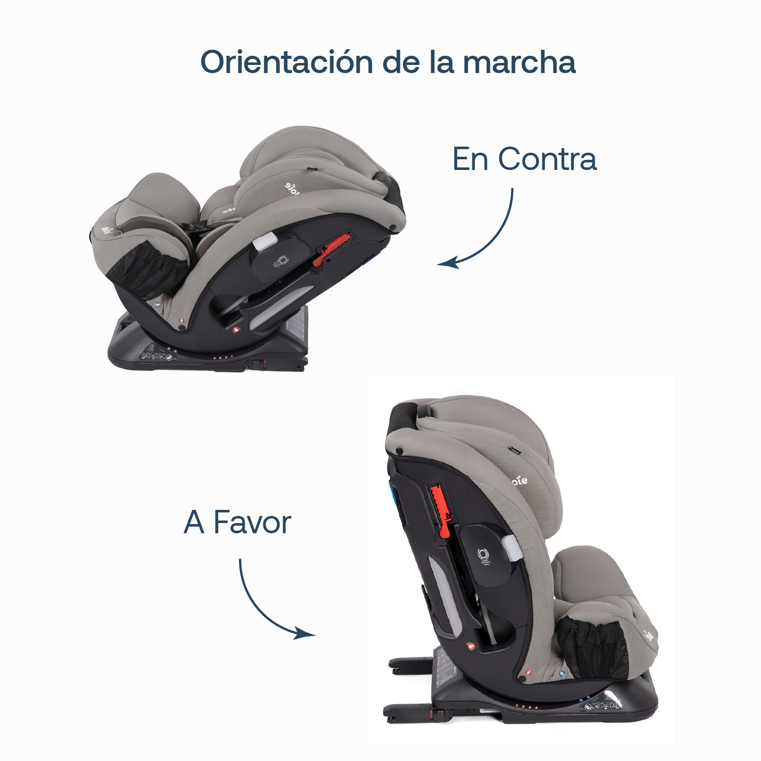 Silla de Auto Joie Convertible Every Stage FX - Gray Flannel-4