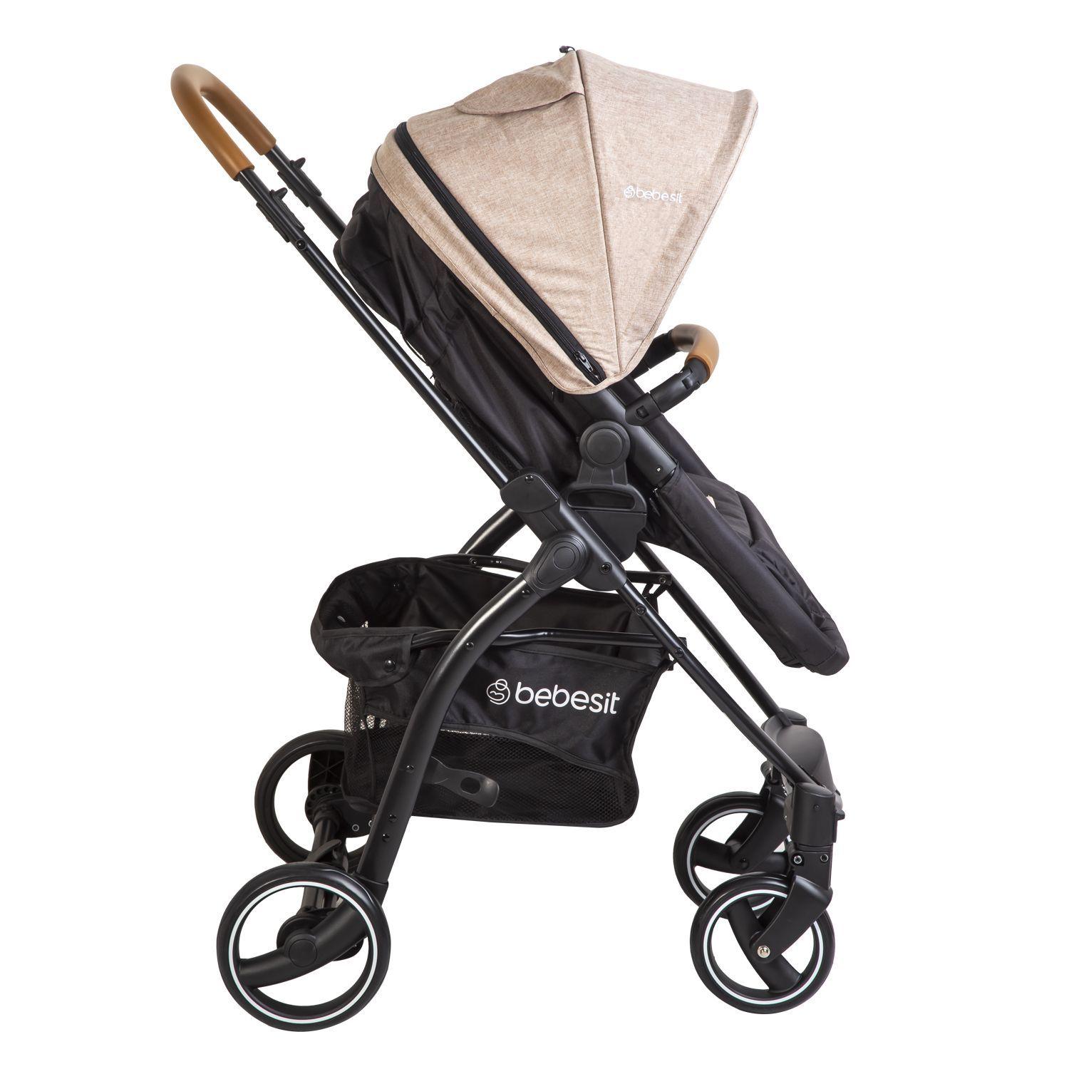 Coche Travel System Fénix Beige-4