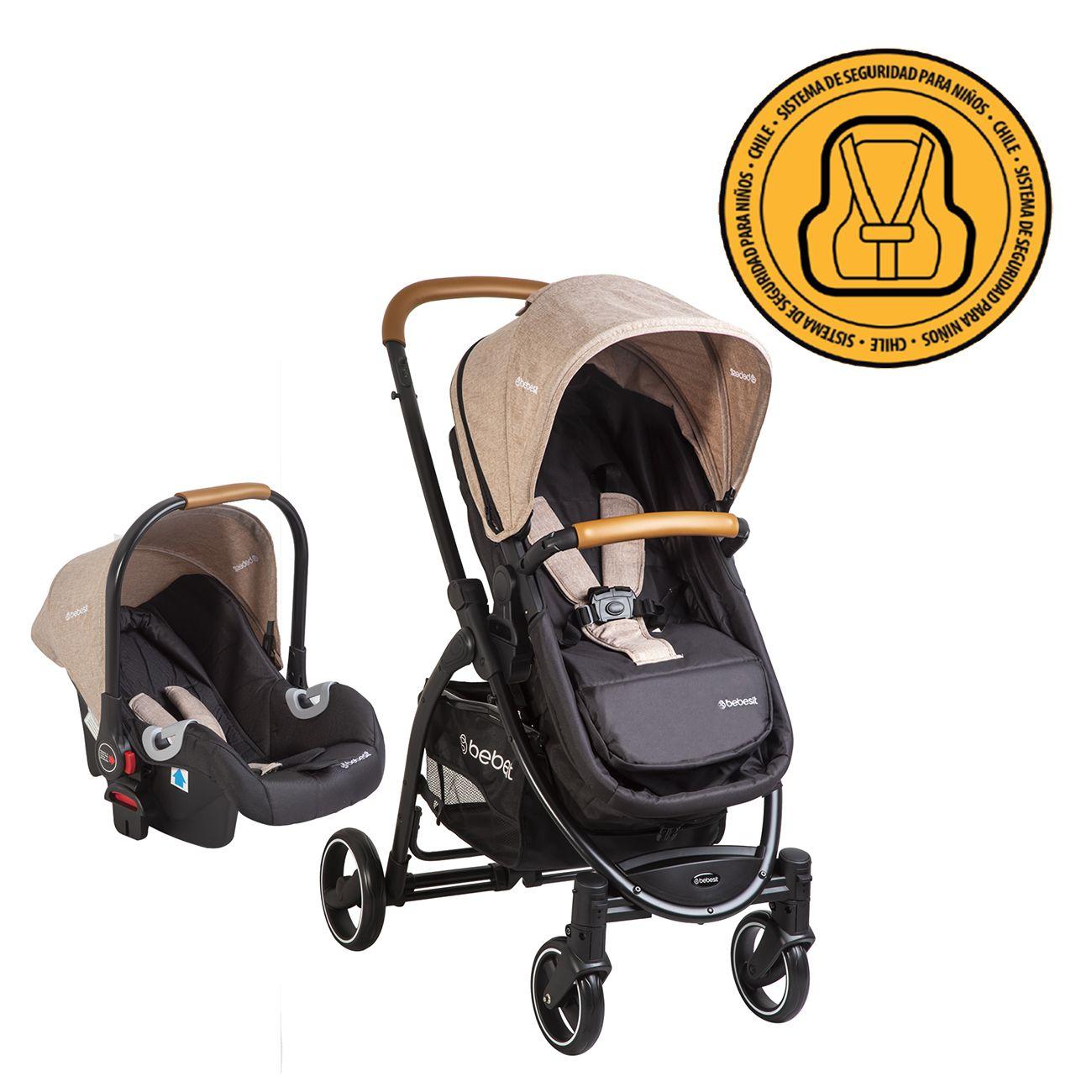 Coche Travel System Fénix Beige-7