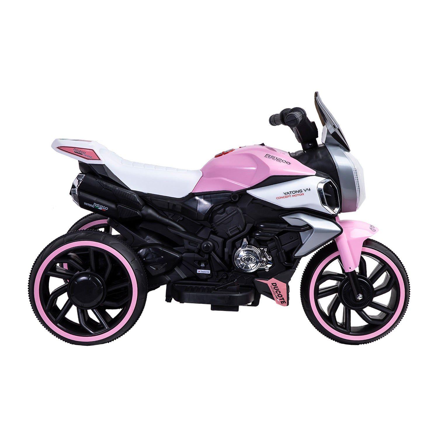 Moto 3 Ruedas Trimoto Bolt Rosa Bebesit-2