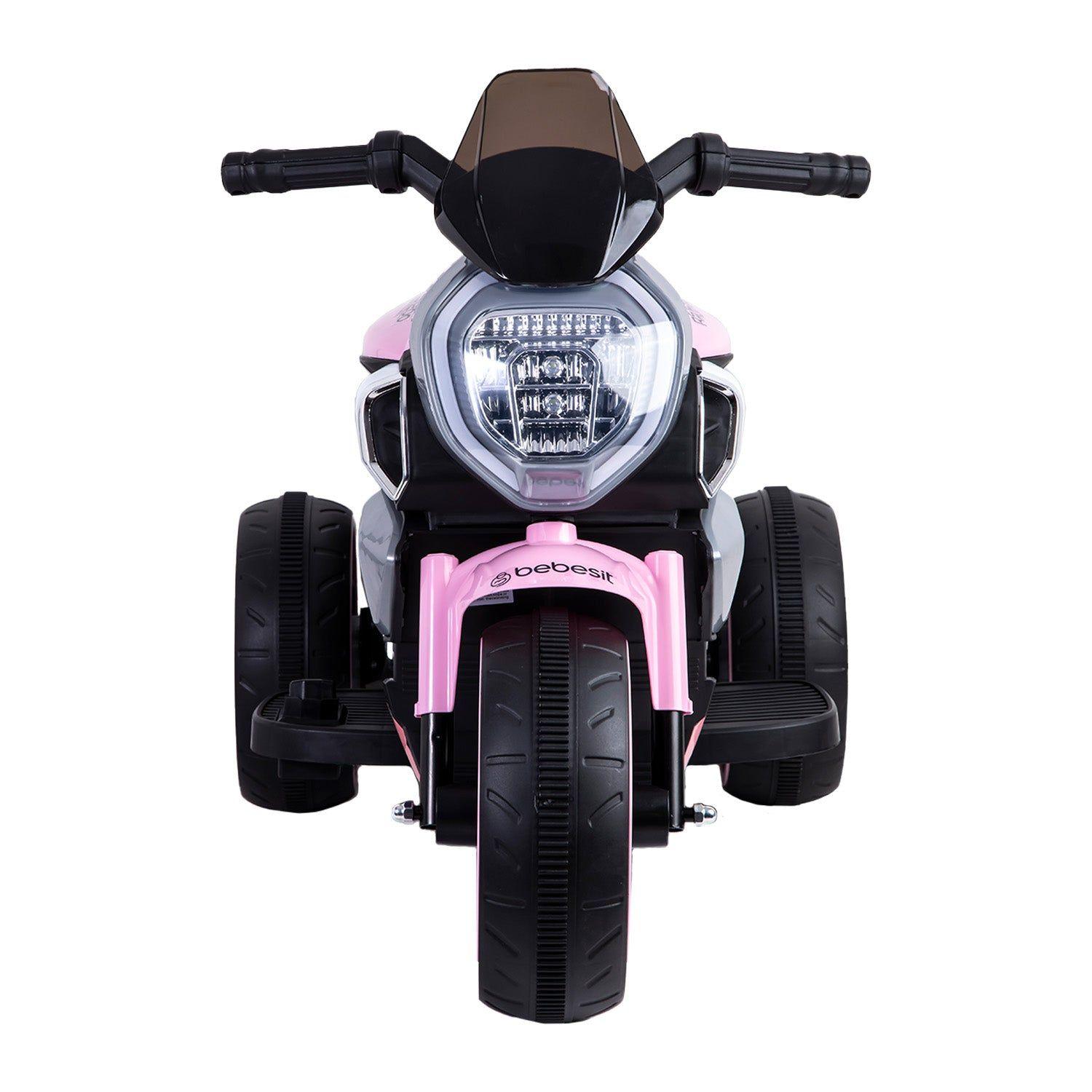 Moto 3 Ruedas Trimoto Bolt Rosa Bebesit-4