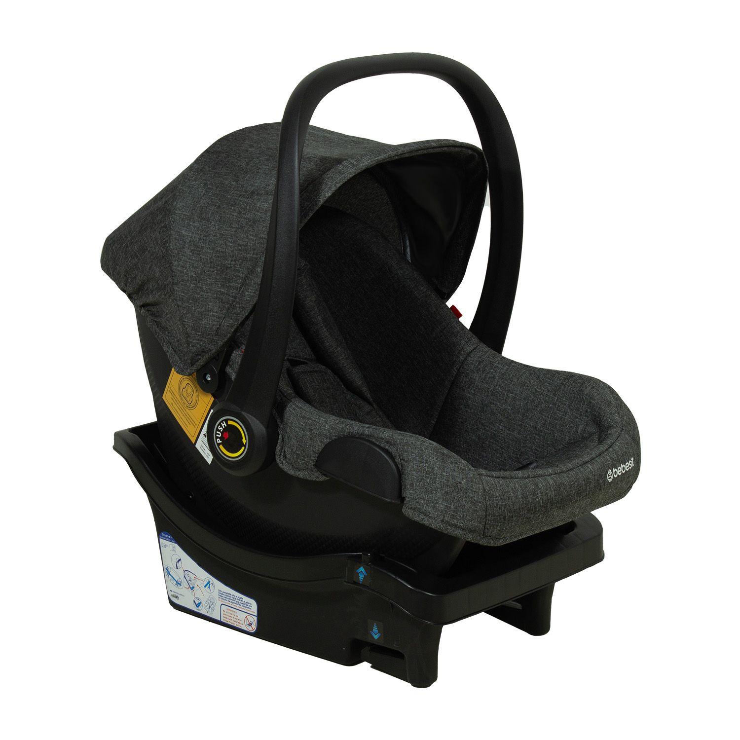 Coche Travel System Swift 360 Gris Bebesit-3
