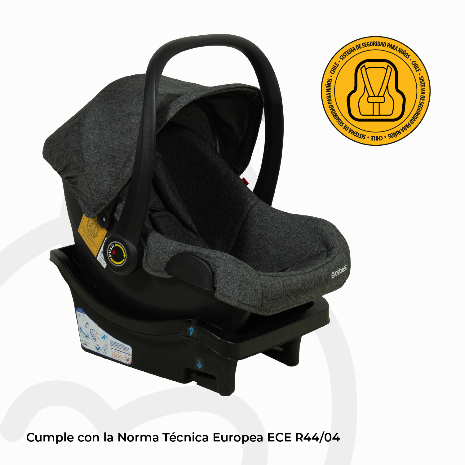 Coche Travel System Swift 360 Gris Bebesit-9
