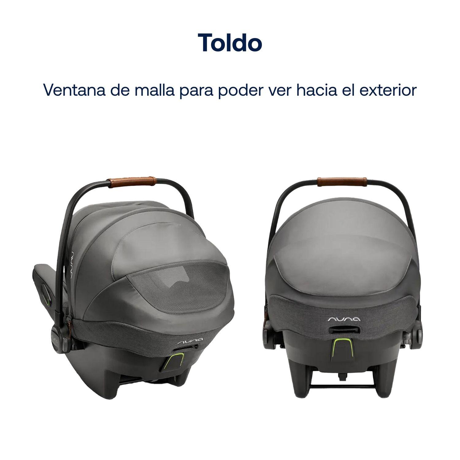Silla de Auto Bebe Huevito Pipa Next Granite Nuna-7
