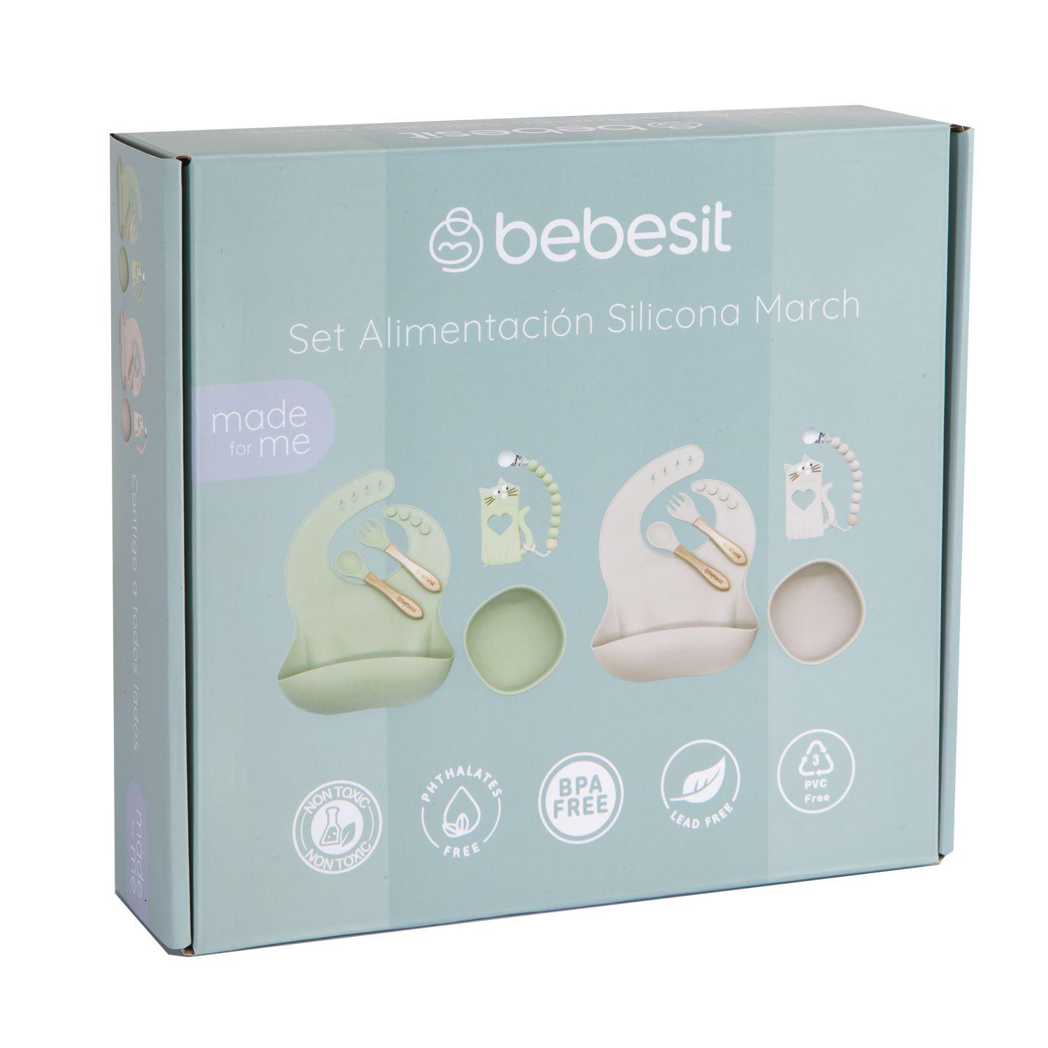 Set Alimentación March Silicona Beige-5