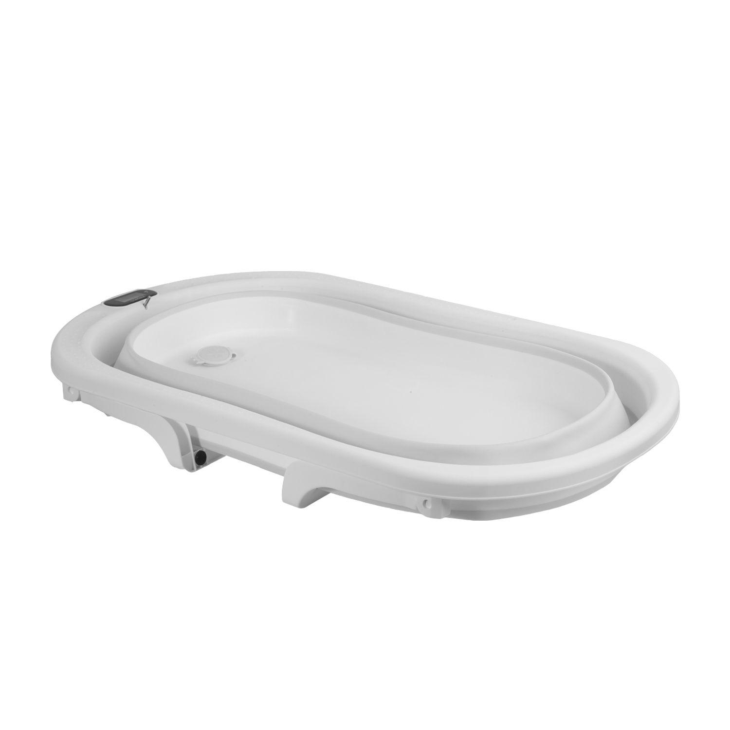 Bañera Plegable Bebe con Hamaca Jelly Gris-3