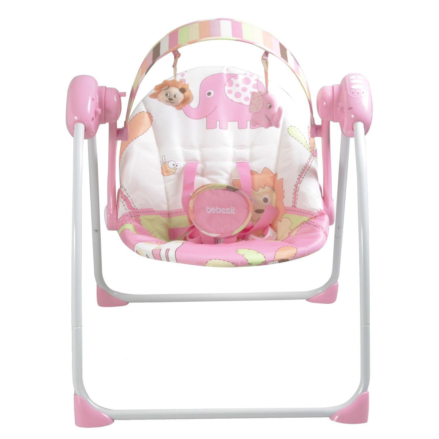 Silla Nido Bebé Rosada 8515 Bebesit-4