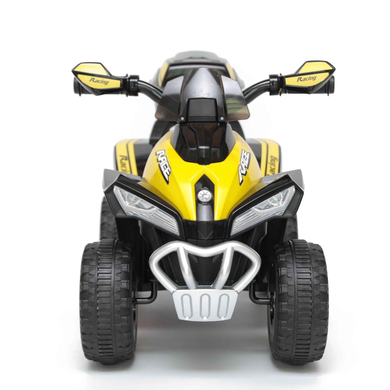 Cuadrimoto a Batería Quad Lx Amarilla Bebesit-3