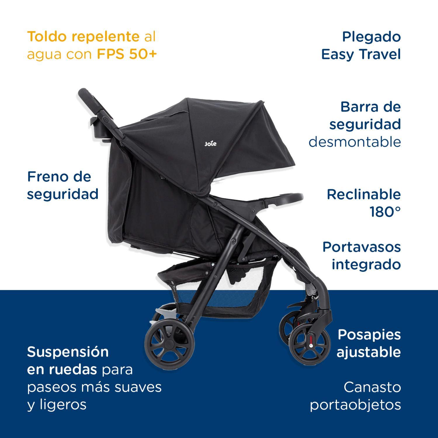 Coche Travel System Muze LX Universal Black-5