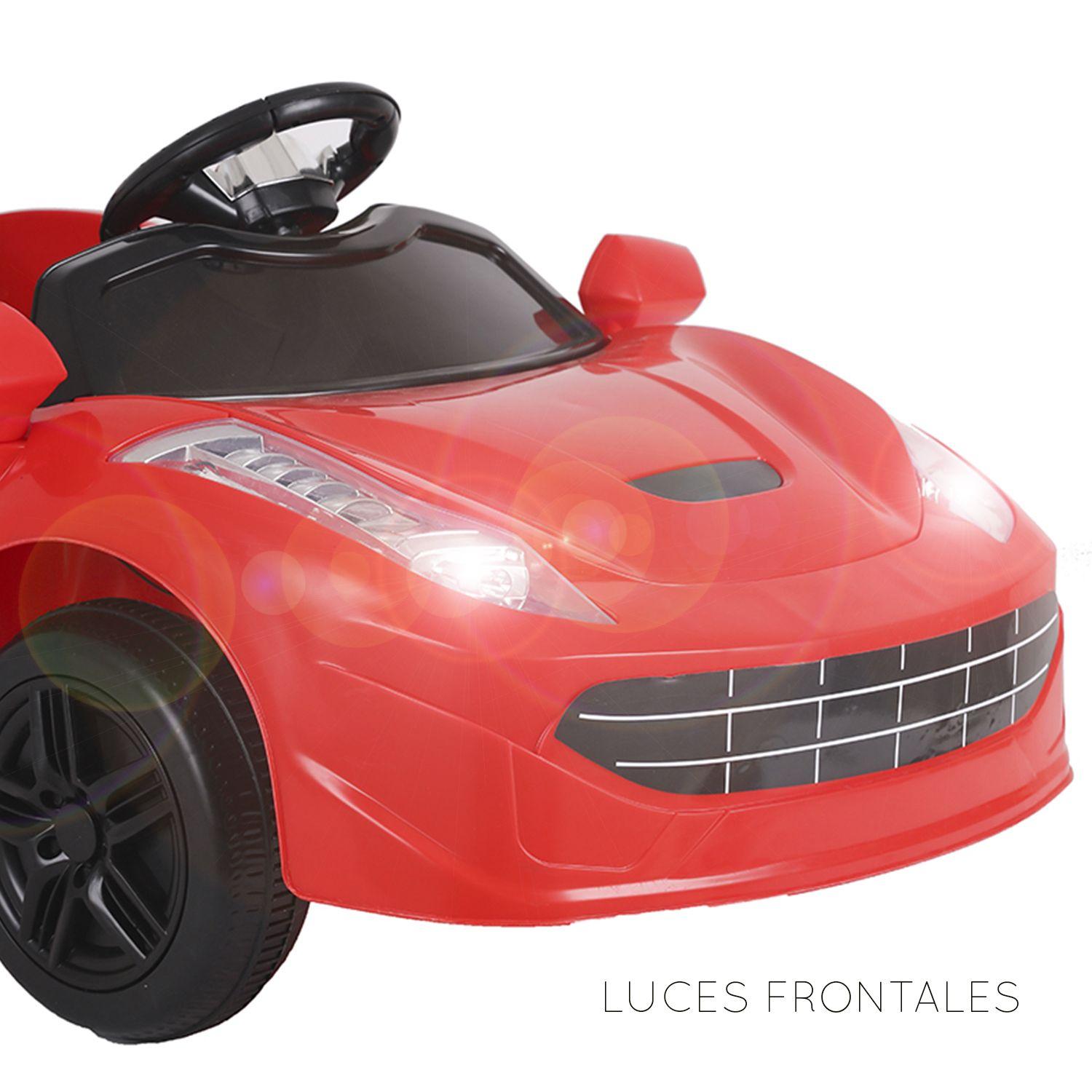 Auto Eléctrico Stingray Rojo Bebesit-5