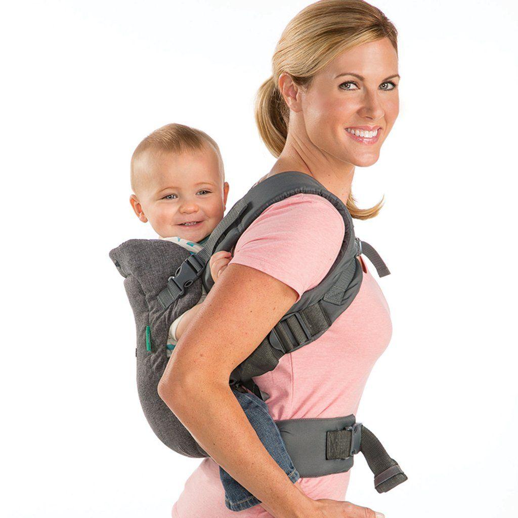 Porta Bebe Flip 5204 Gris Infantino-2
