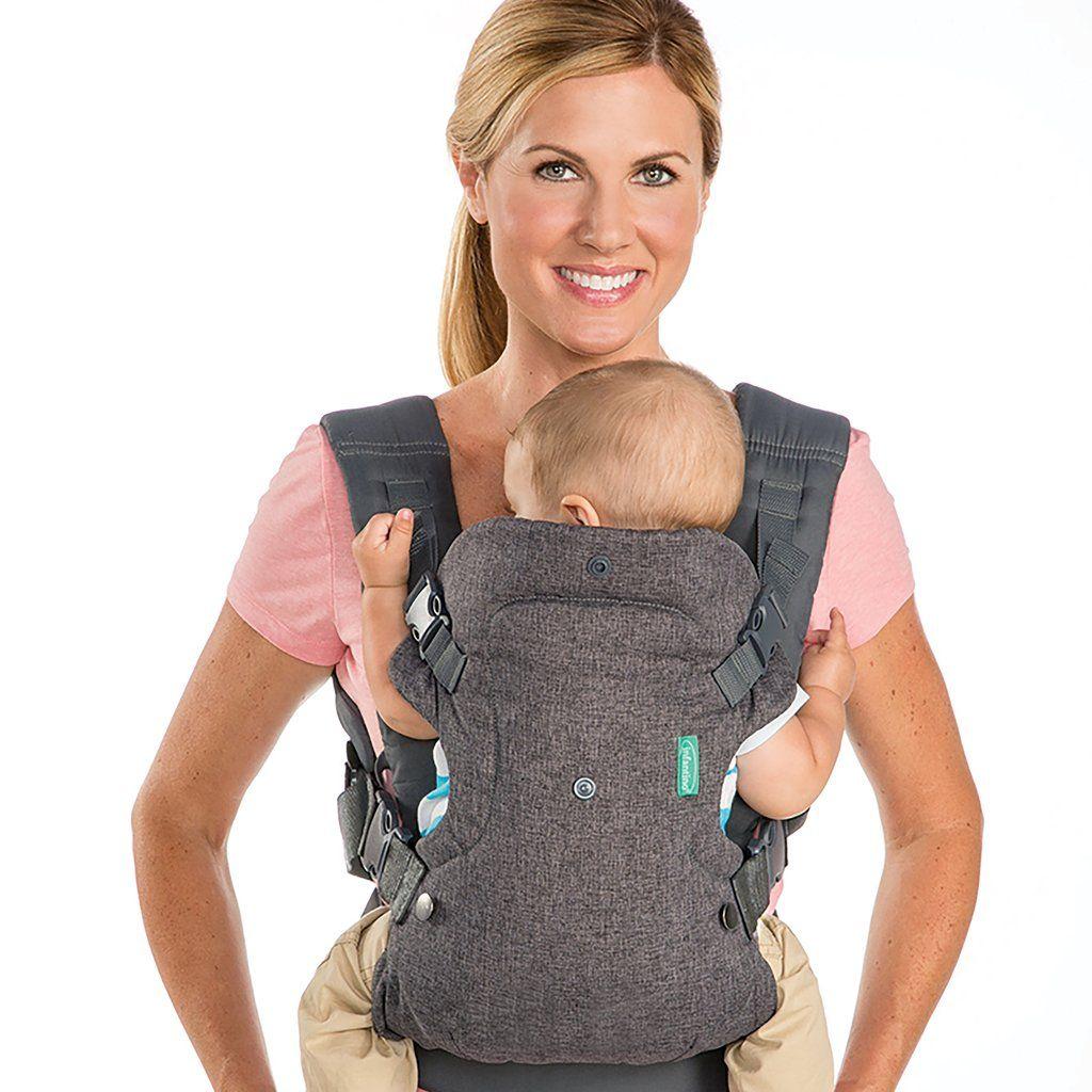 Porta Bebe Flip 5204 Gris Infantino-3