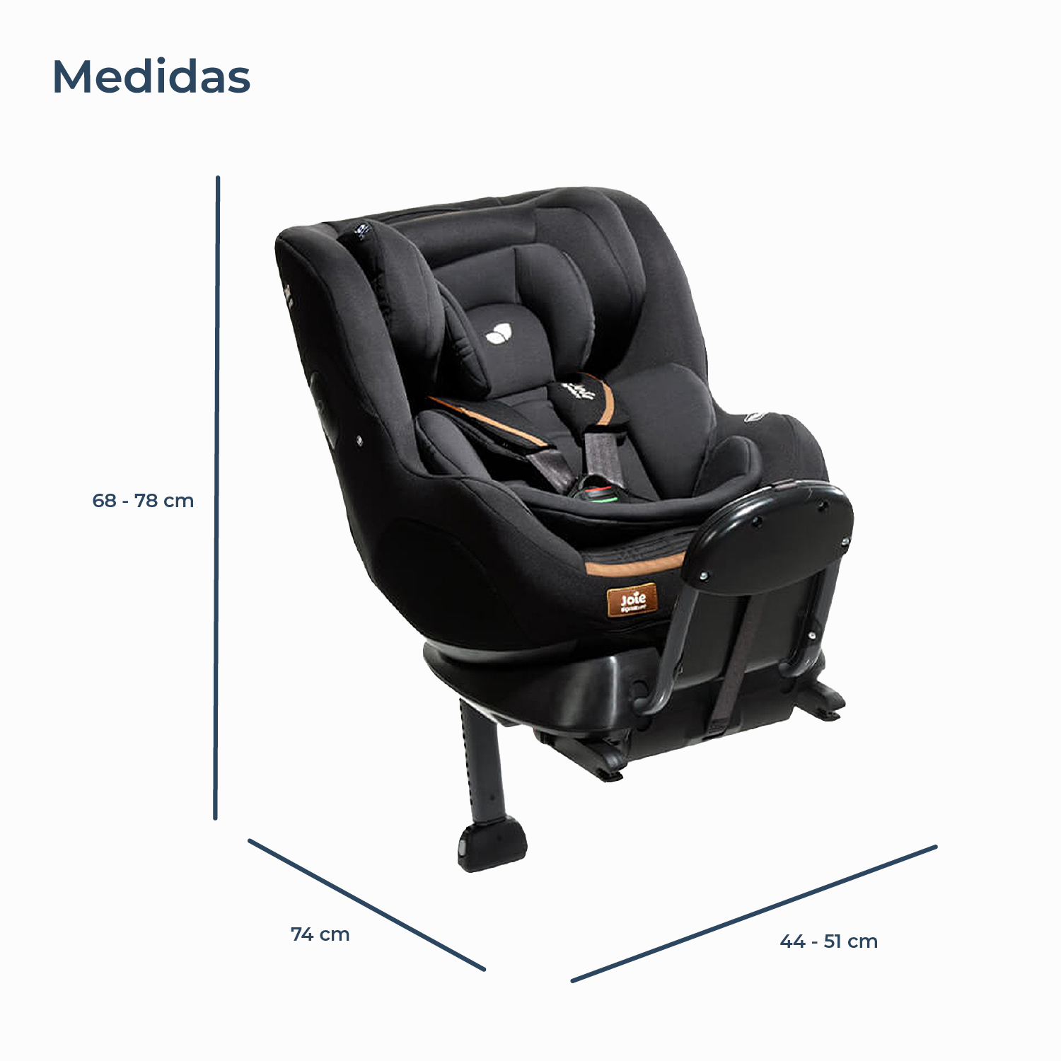 Silla de auto Convertible I-Prodigy Eclipse-8